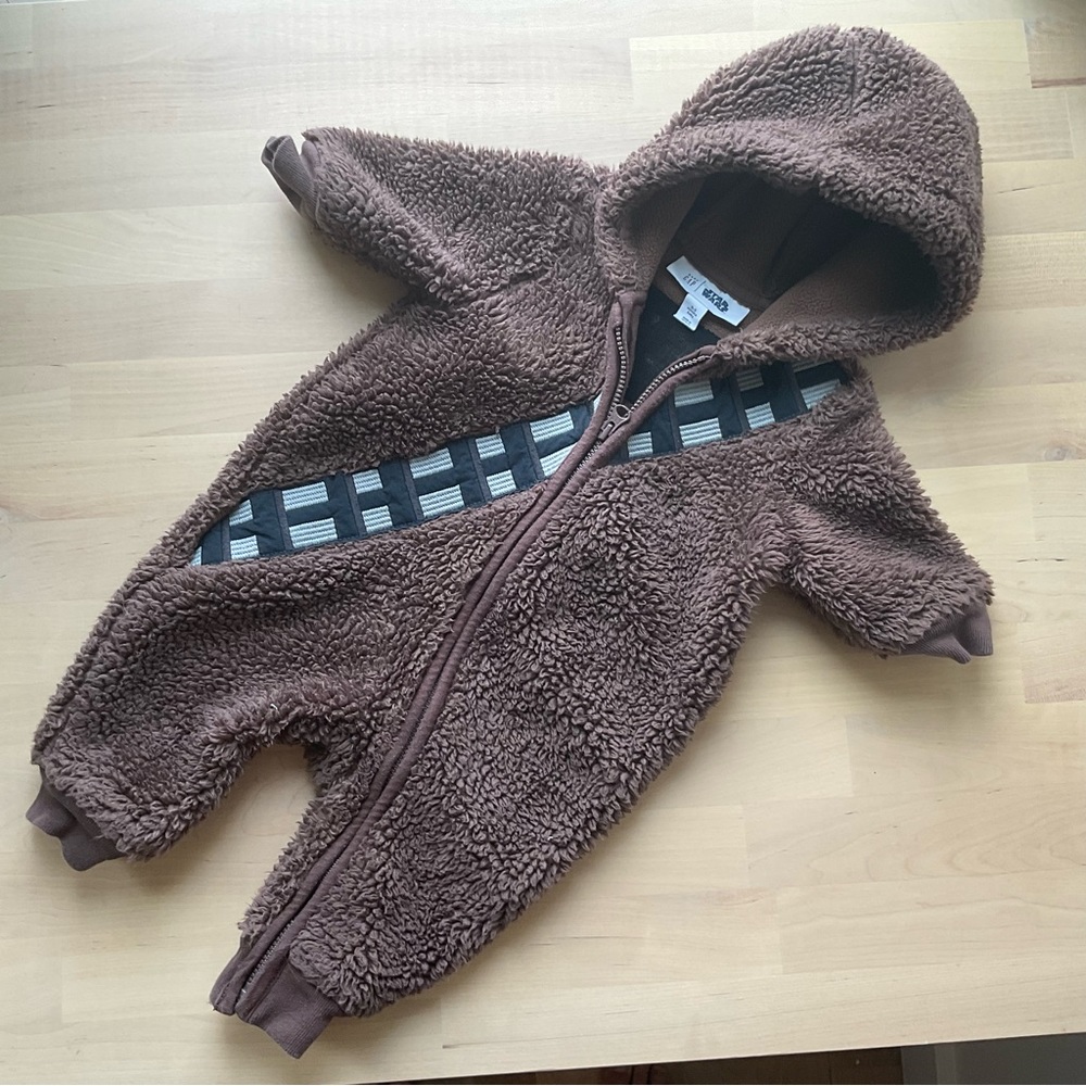 Star Wars Chewbacca Onesie. 0-3 Months